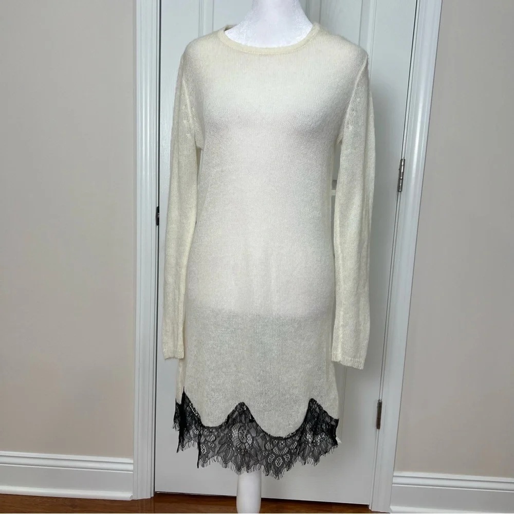 Zara Knit Sweater Dress Long Sleeve - Picture 1 of 8